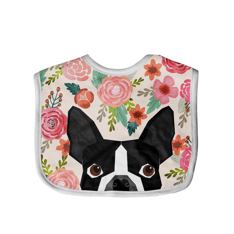 Granbey Premium Baby Bibs for Babies Boston Terrier Dog - Image 5